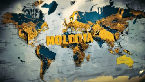 Gdzie leży Mołdawia na mapie
